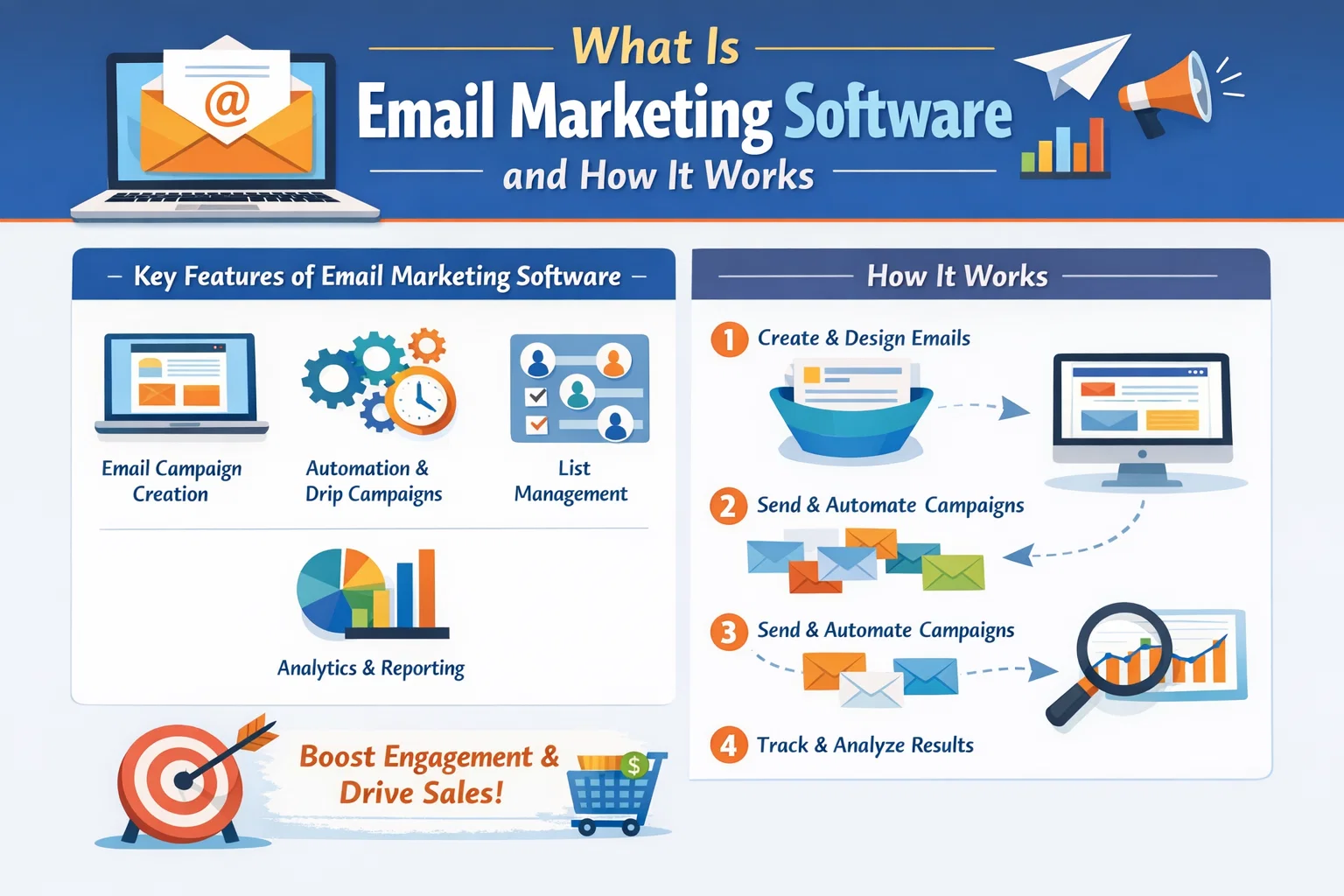What Is Email Marketing Software and How It Works Hero Image
